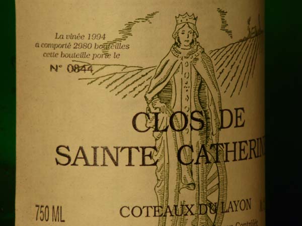 Clos de Sainte Catherine 1994