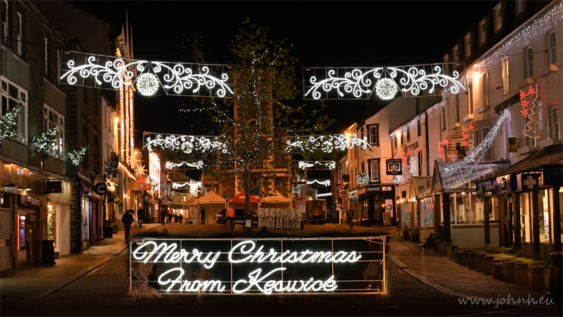 Keswick Christmas lights 2016