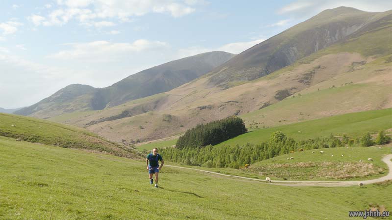 Running Latrigg - Lake District National Park