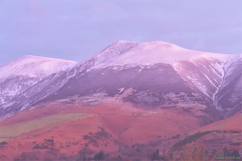 Dawn on Skiddaw - Cumbria