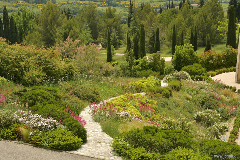 Gardens of the Abbaye Sainte-Madeleine - Le Barroux