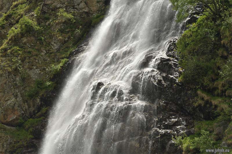 Waterfall of the Valgaudemaur, Parc National des Écrins