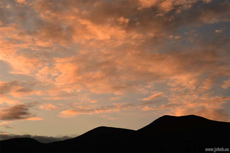 Skiddaw sunset