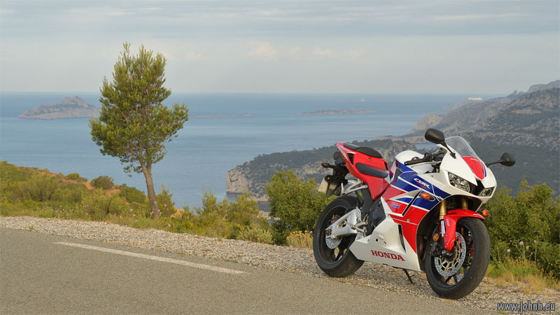 CBR600RR on Cap Canaille