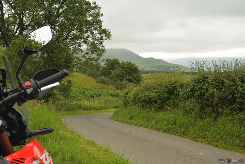 Riding my new CRF300 Rally bike home