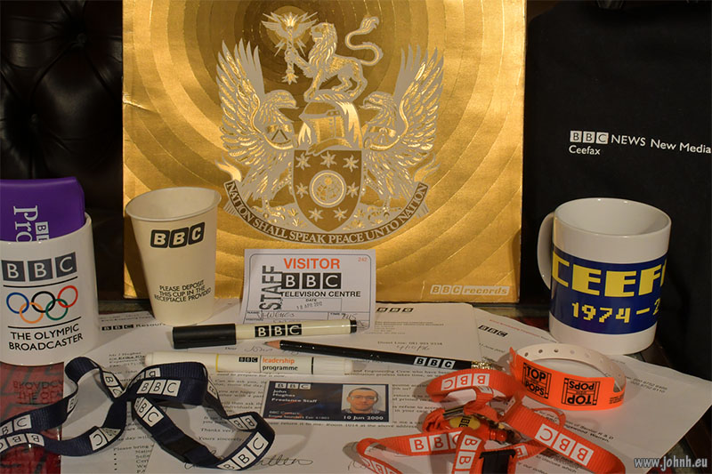 My BBC memorabilia