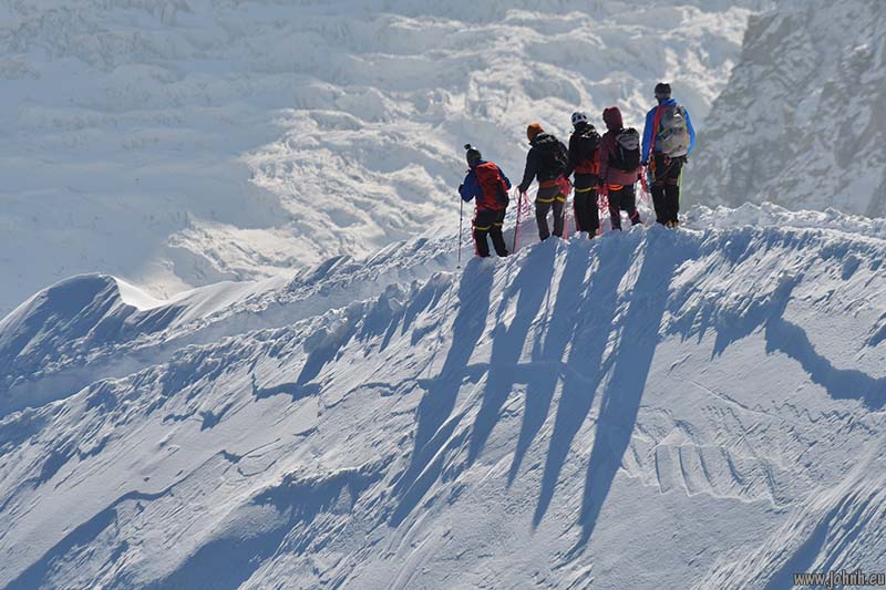 aiguille du midi - Mont Blanc massif