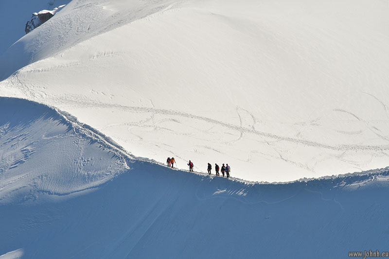 aiguille du midi - Mont Blanc massif
