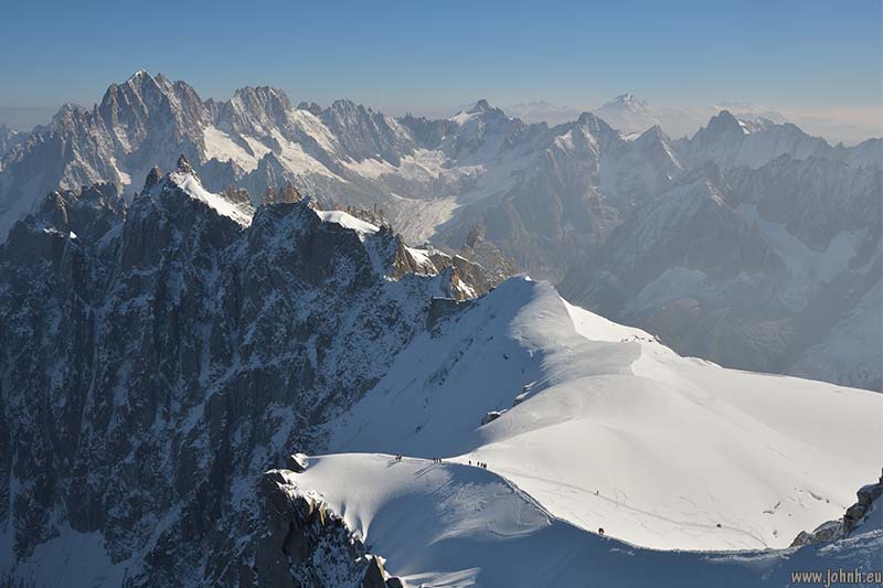 aiguille du midi - Mont Blanc massif