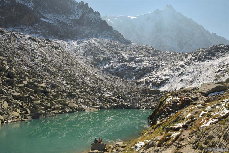 Lac Bleu - Mont Blanc massif