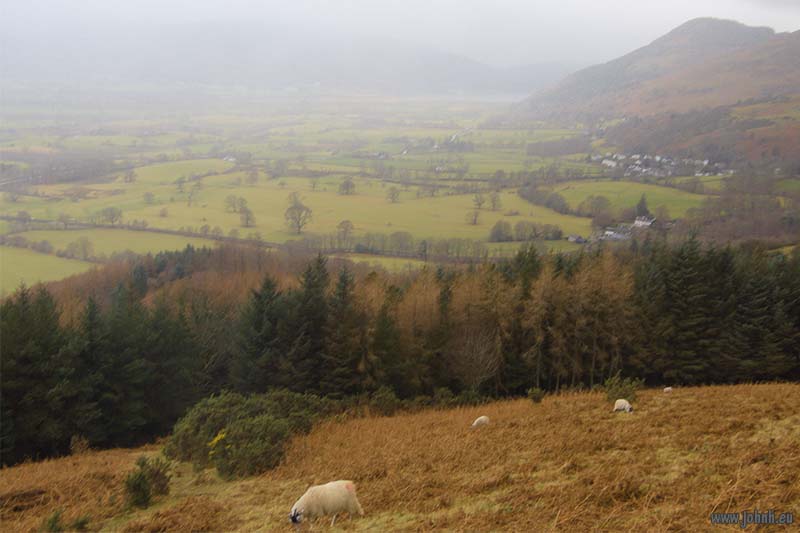 Running Latrigg, Lake District National Park