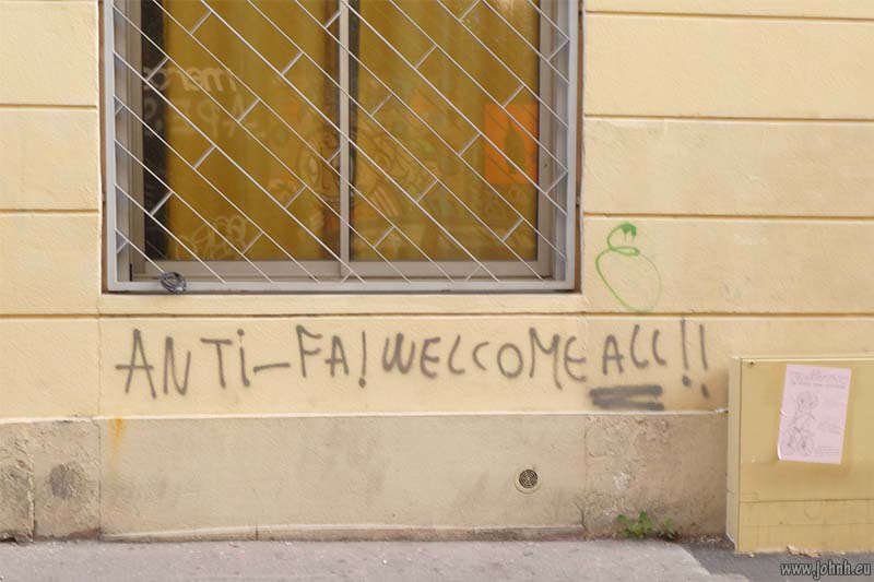 Tags and graffitos in Marseille 5th and 6th arondissments