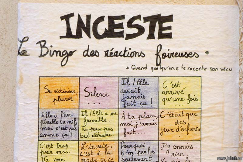 Tags and graffitos in Marseille 5th and 6th arondissments