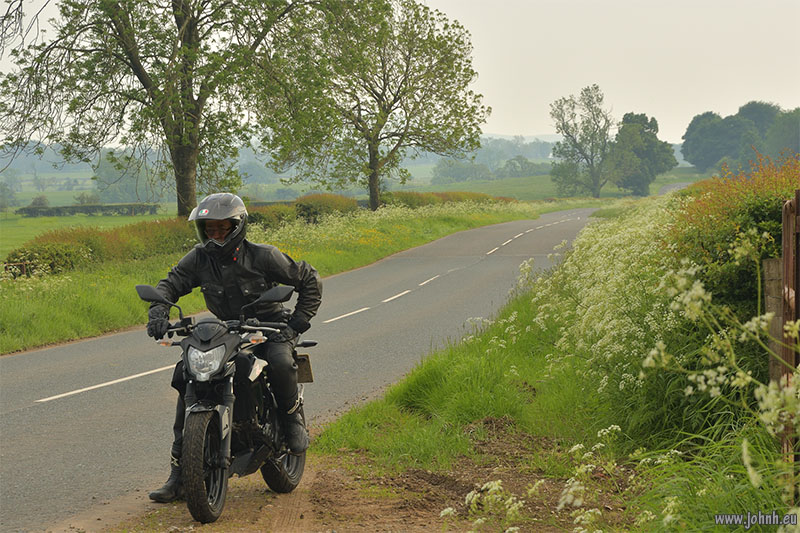 Ninja Z240SL on the road in Cumbria