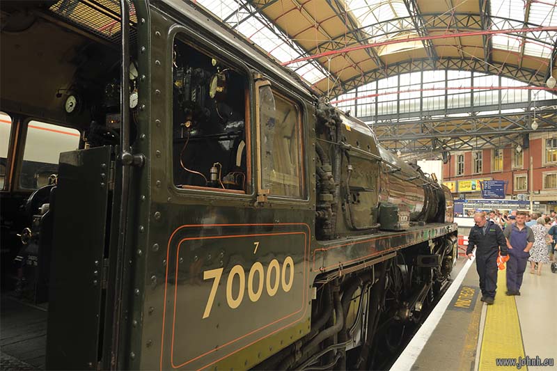 Britannia at Victoria station, London