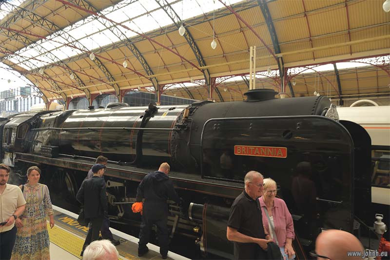 Britannia at Victoria station, London