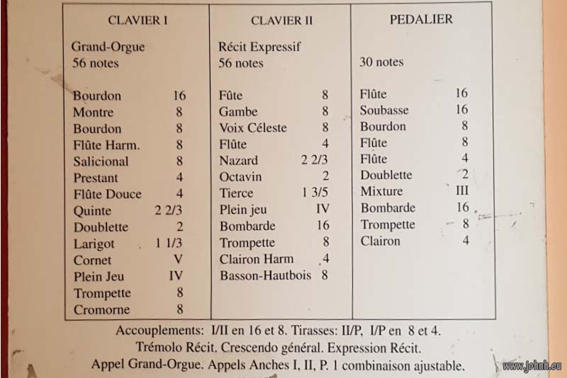 Organ of Notre-Dame du Mont, Marseille