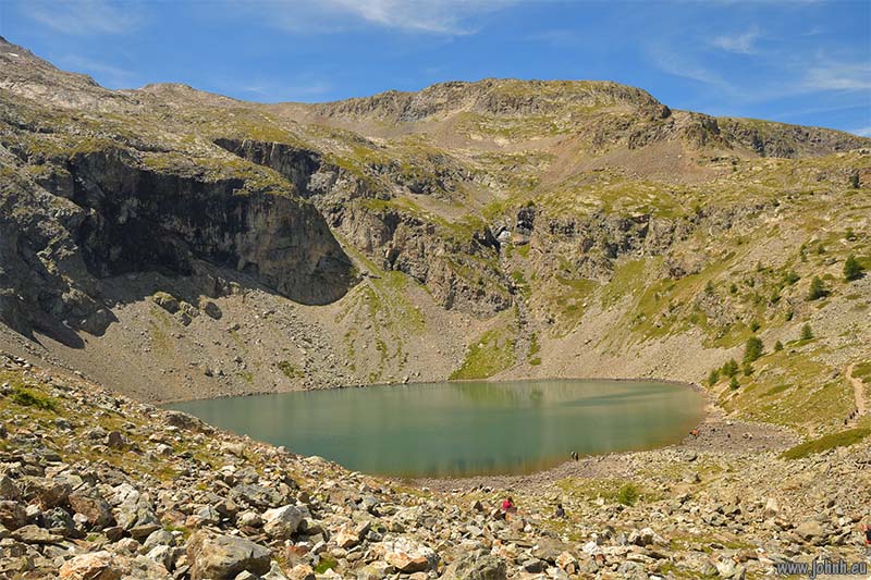 Hike from the téléphérique at La Grave, Alpes-de-Haut-Provence