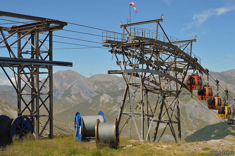Hike from the téléphérique at La Grave, Alpes-de-Haut-Provence