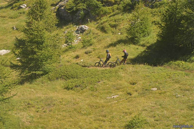 Hike from the téléphérique at La Grave, Alpes-de-Haut-Provence
