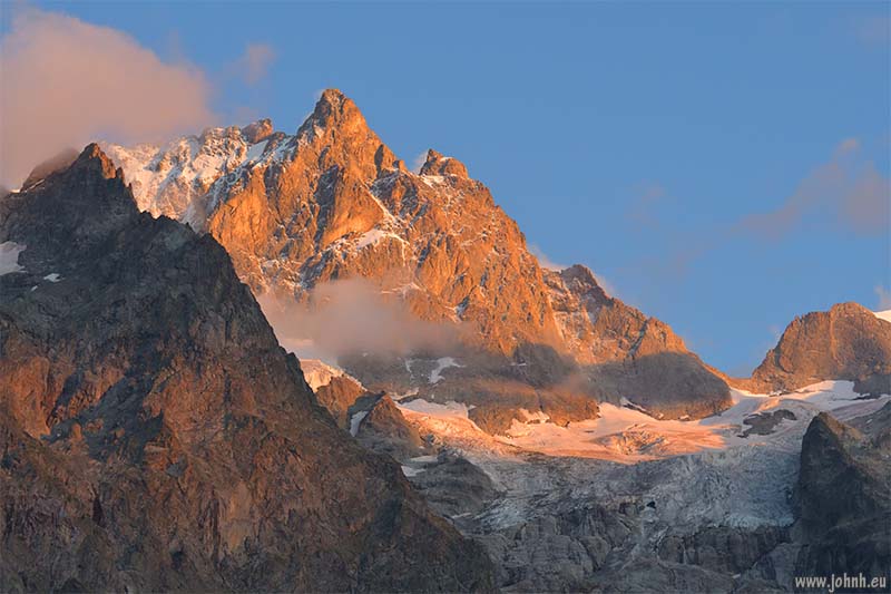 Hike from the téléphérique at La Grave, Alpes-de-Haut-Provence