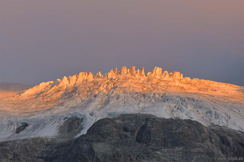 Hike from the téléphérique at La Grave, Alpes-de-Haut-Provence