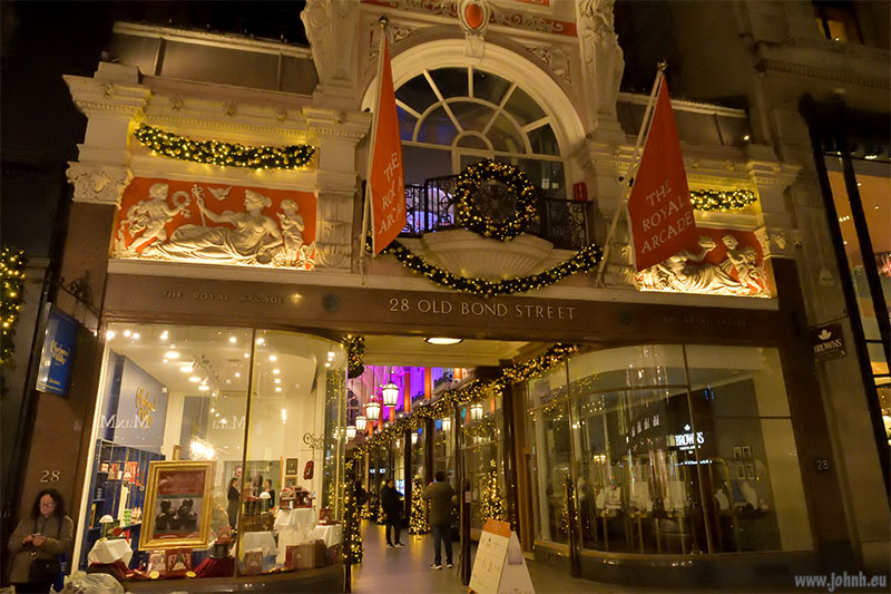 West End Christmas lights 2025