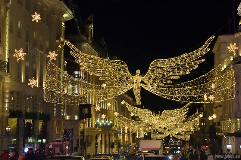 West End Christmas lights 2025