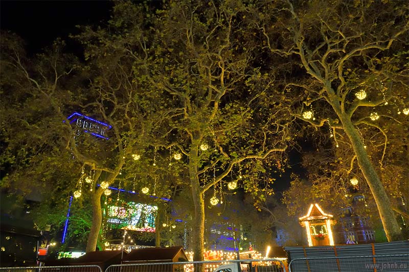 West End Christmas lights 2025