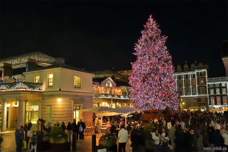 West End Christmas lights 2025