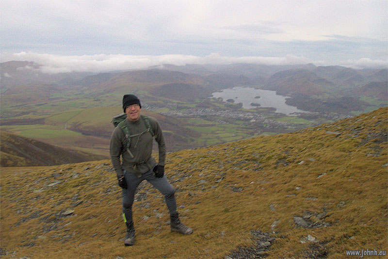 Skiddaw Little Man summit - Lake District National Park