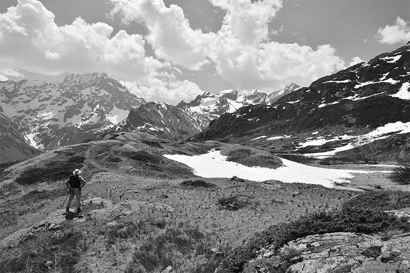 the Cirque glacière du Gioberney, Valgaudemar, Écrins