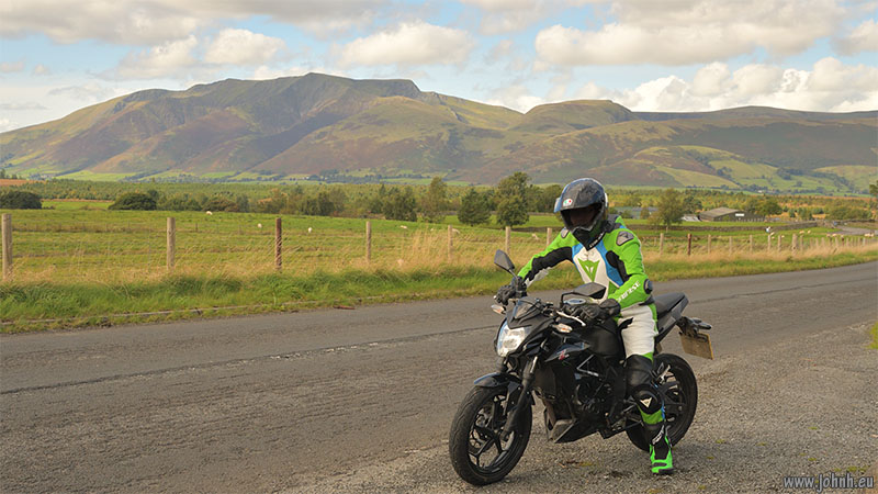 Ninja Z250SL -Lake District National Park