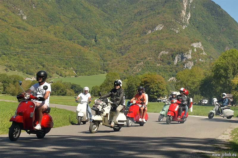 Club Piaggio Savoie rally