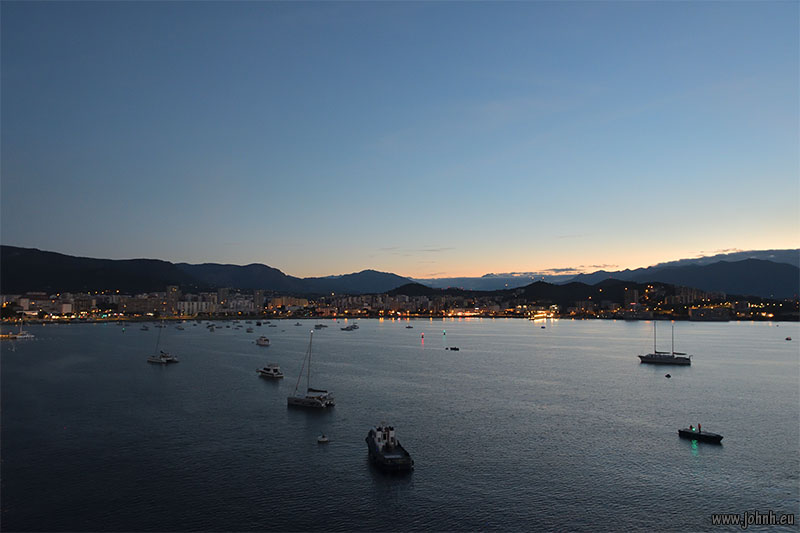 Dawn at Ajaccio