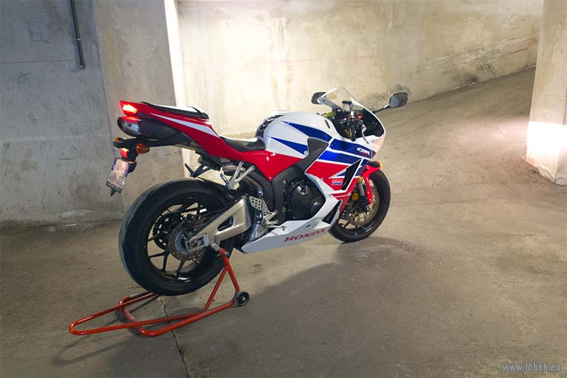 CBR600RR ready to ride